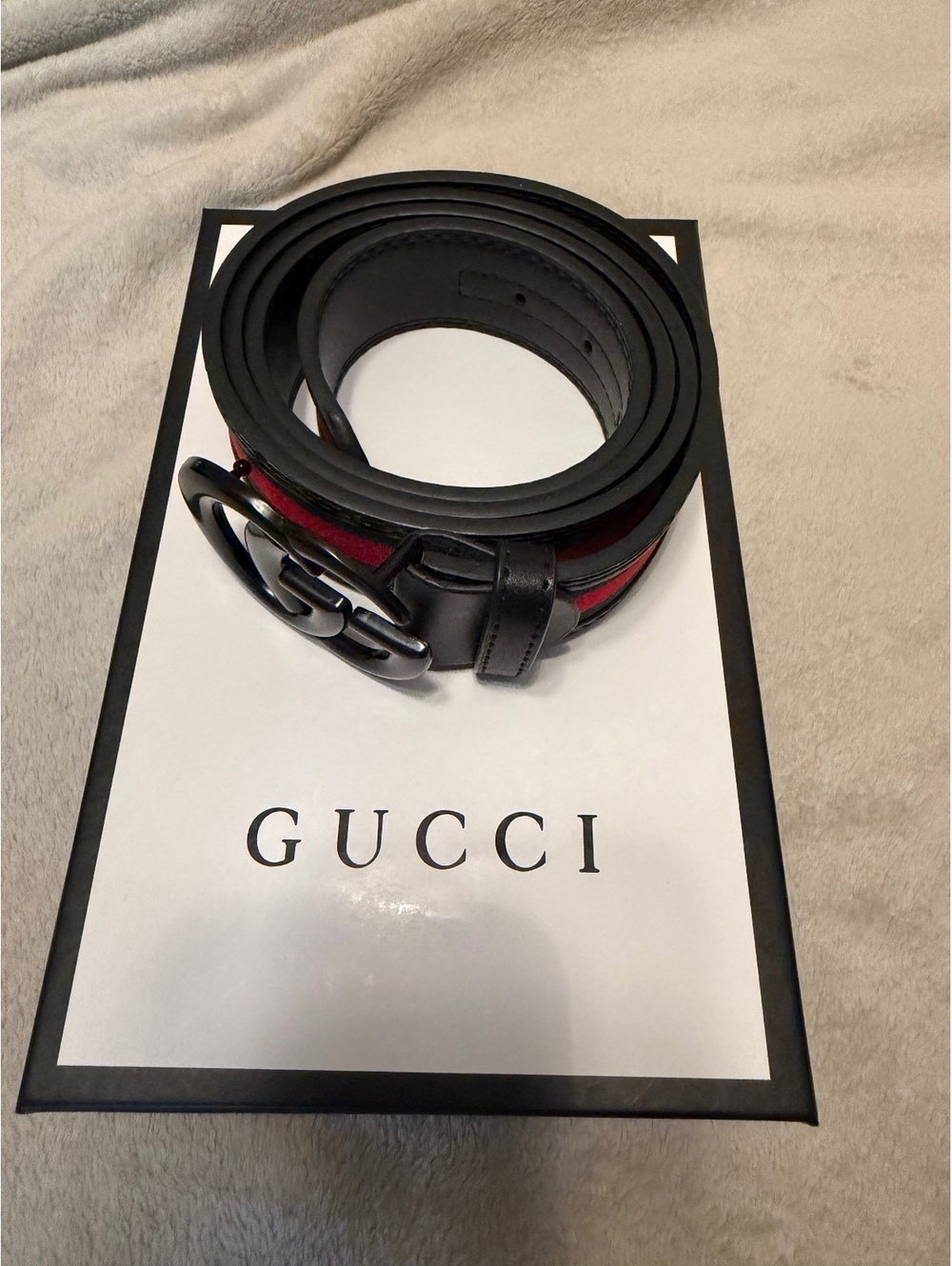 Gucci Web Belt